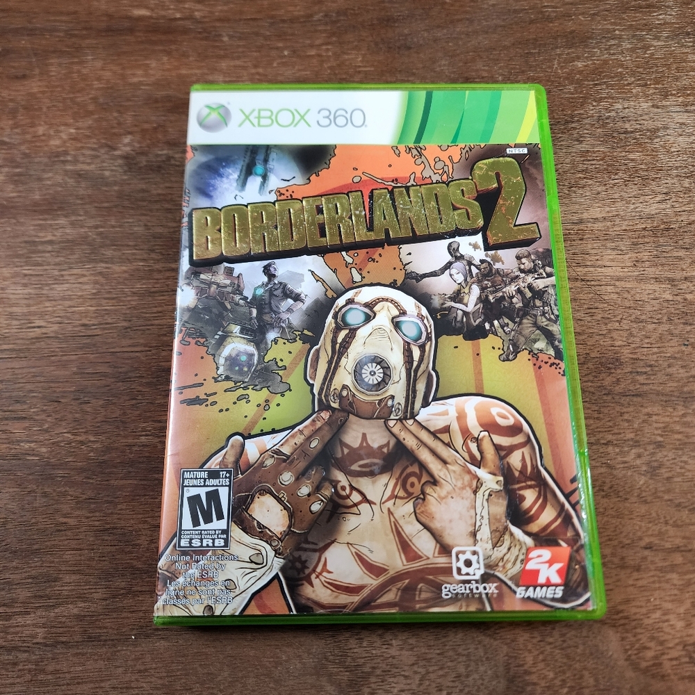 Microsoft Xbox 360 Borderlands 2 Game